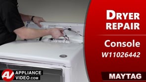 Maytag MGDB835DW4 Dryer – Buttons not working – Console