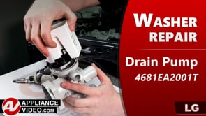 LG WM9000HVA Washer – Will not drain – Drain Pump