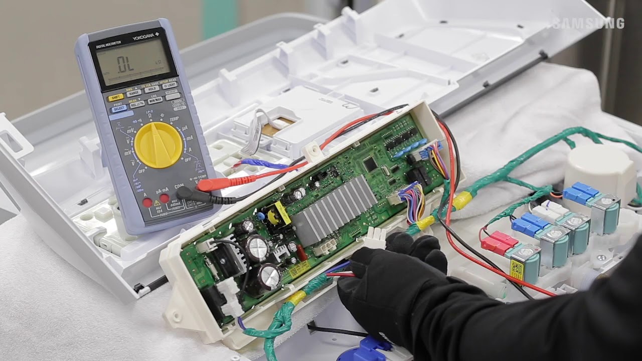 WA50T Troubleshooting Stator motor 3C error Appliance Video