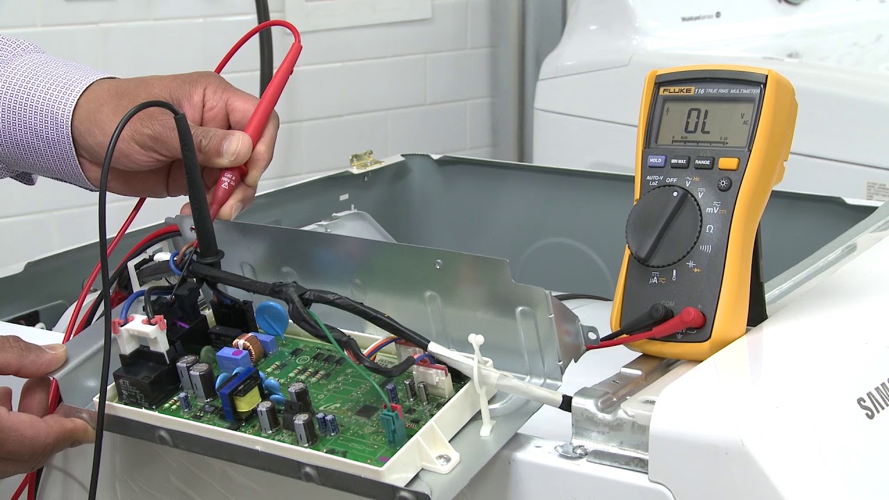 Samsung Dryer No Power Main PCB Appliance Video