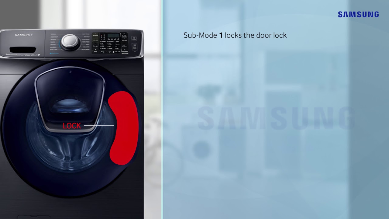 Samsung Front Load Washer Smart Install Drain Pump Appliance Video