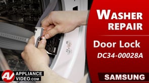 Samsung WF45T6200AW Washer – Door will not lock or remains locked – Door Lock