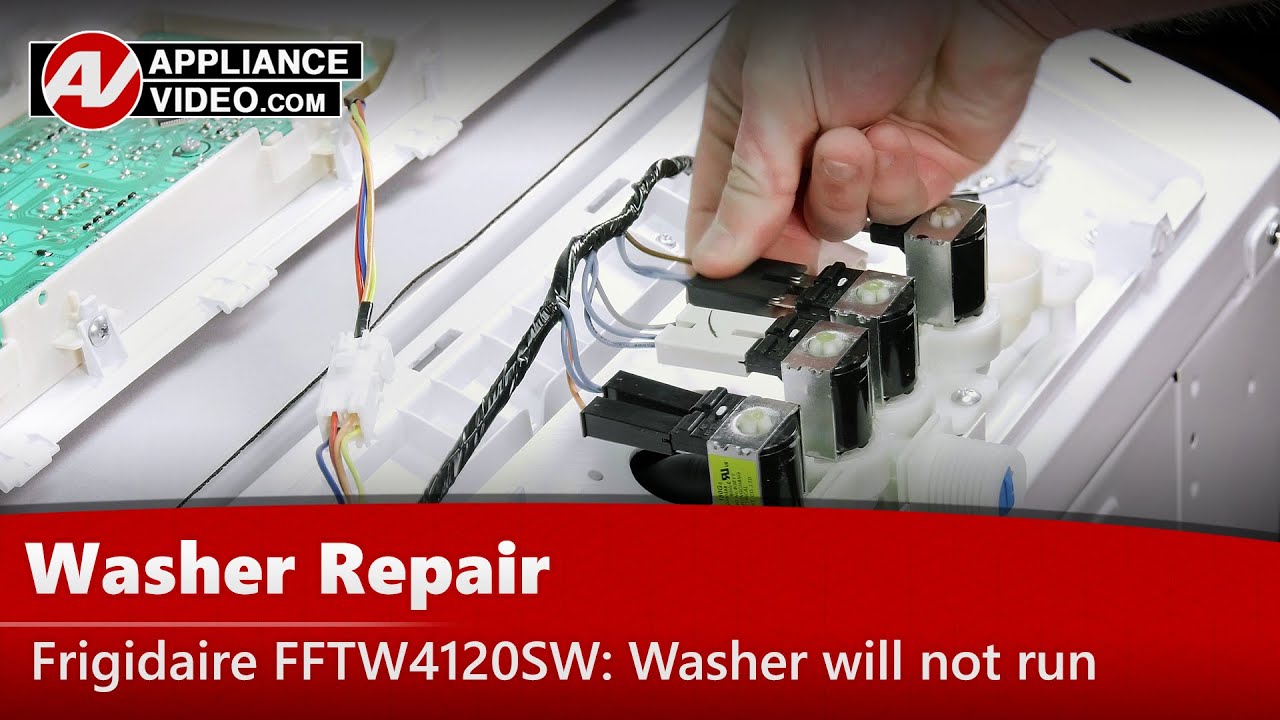 Frigidaire FFTW4120SW Washer Washer will not fill Water Inlet Valve