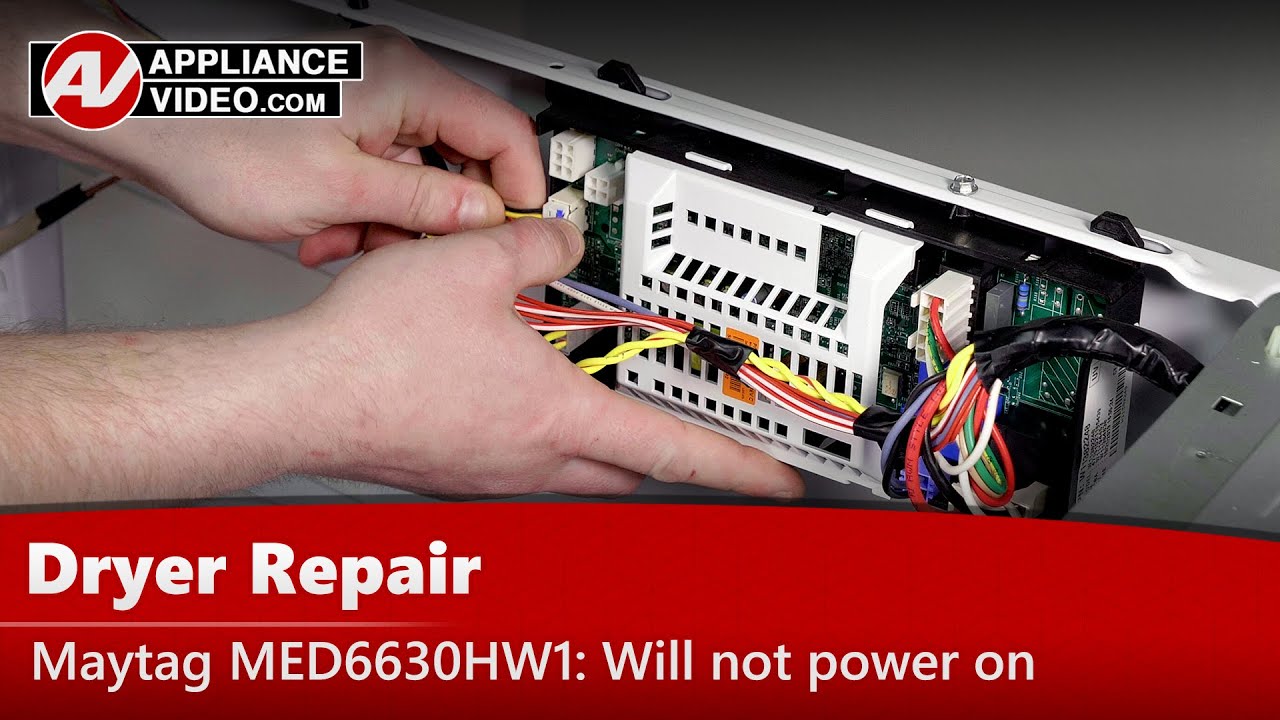 Maytag Mde5500ayw Not Heating