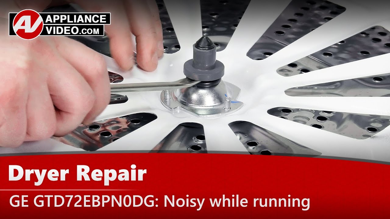 GE GTD72EBPN0DG Dryer Noisy while running Drum Bearing Sleeve