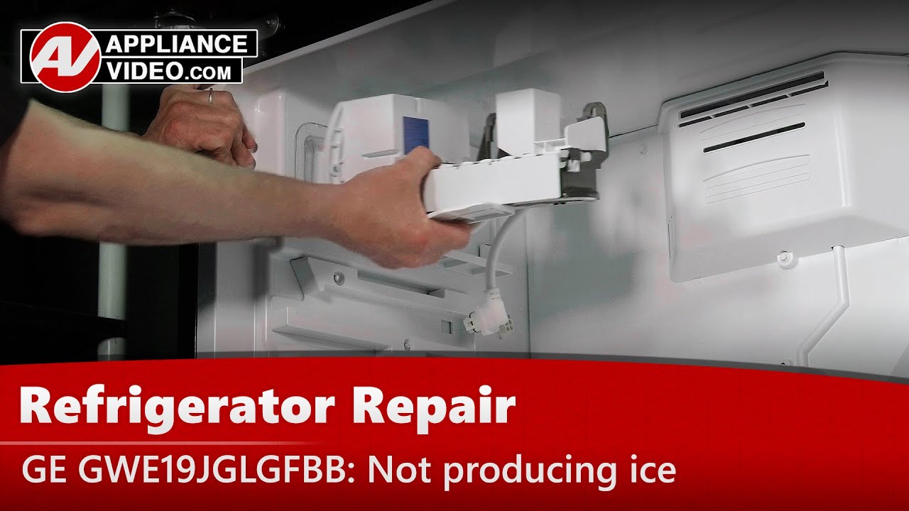 GE GWE19JGLGFBB Refrigerator Not producing ice Ice Maker Assembly