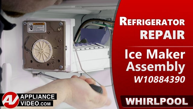 Whirlpool WRF540CWHV01 Refrigerator – No ice production – Ice Maker Assembly