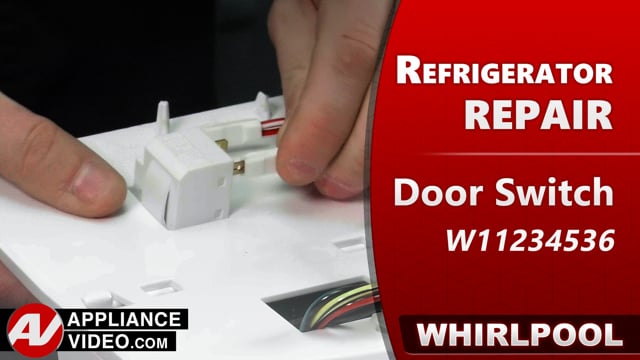 Whirlpool WRF540CWHV01 Refrigerator – Inadequate cooling – Fresh Food Door Switch