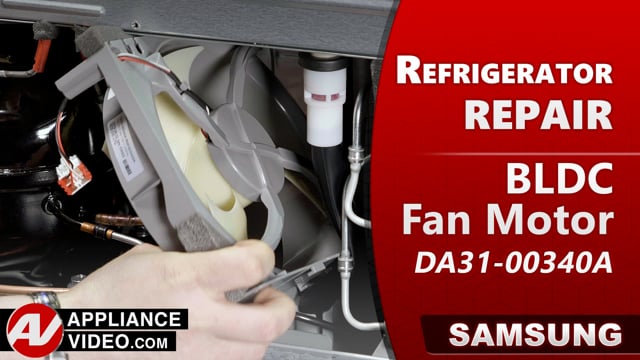 Samsung RF22R7551DT/AA Refrigerator – Unit not cooling – BLDC Fan Motor