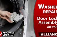 Speed Queen – Alliance AFNE9BSP116TW13 Washer – Door will not lock – Door Lock Assembly