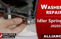 Speed Queen – Alliance ADE4BRGS176TW01 Dryer – Noisy during operation – Idler Wheel