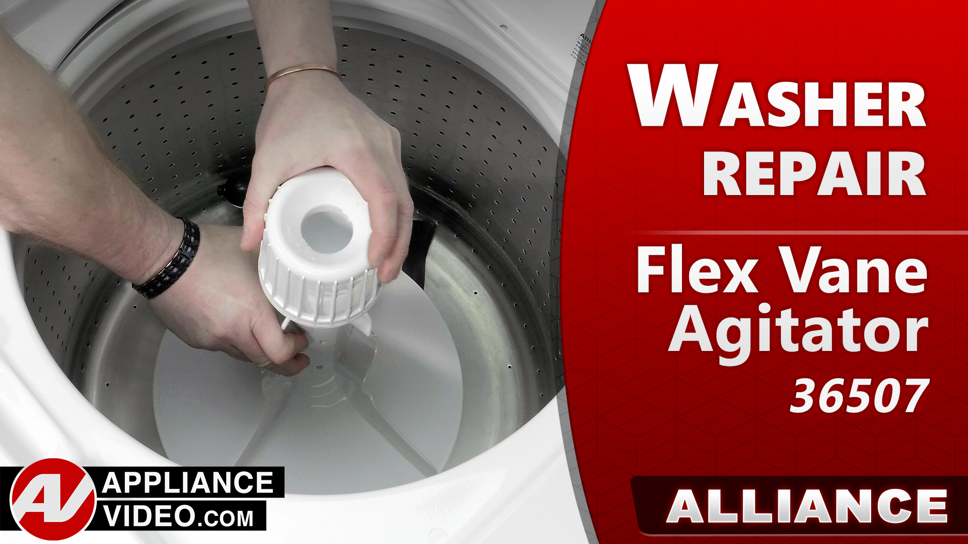 Speed Queen – Alliance AWN632SP116TW01 Washer – Not agitating – Flex Vane Agitator