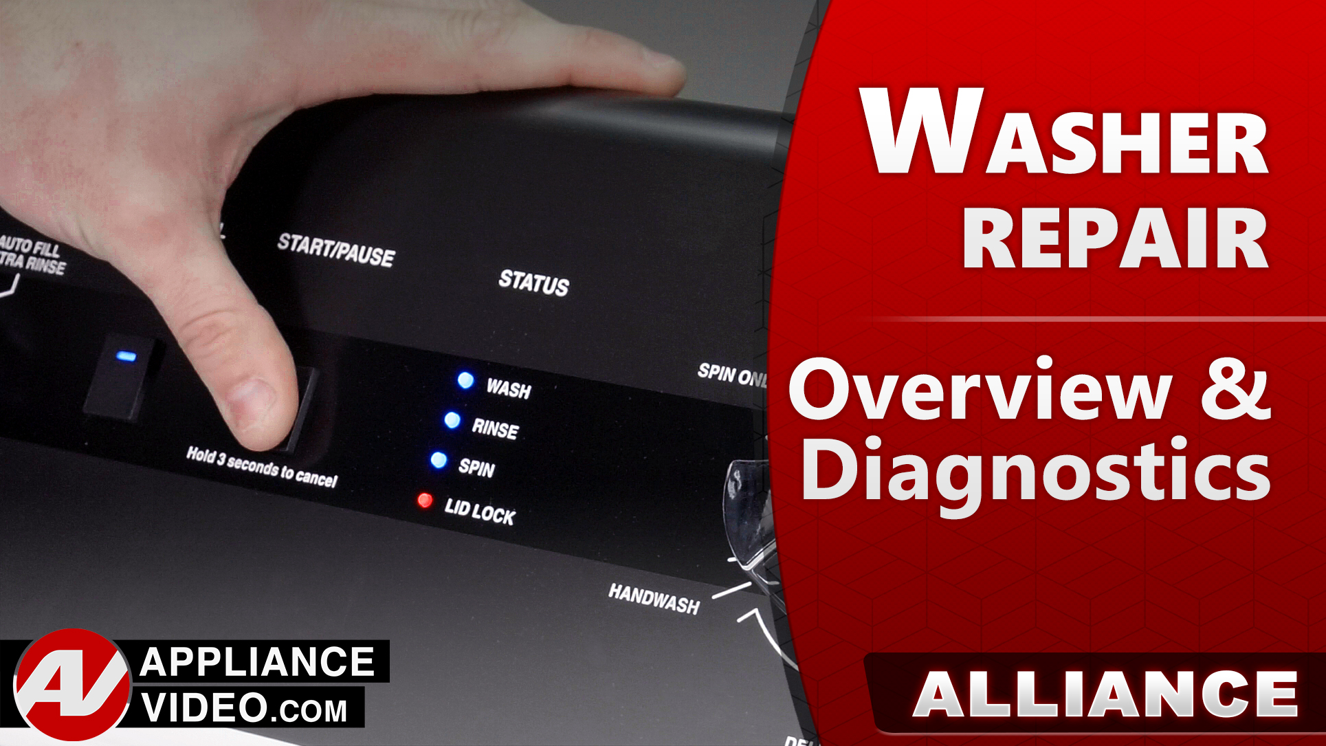 Speed Queen – Alliance AWN63RSN116TW01 Washer – Overview / Diagnostics