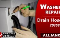 Speed Queen – Alliance AWN63RSN116TW01 Washer – Will not drain – Pump and Bracket