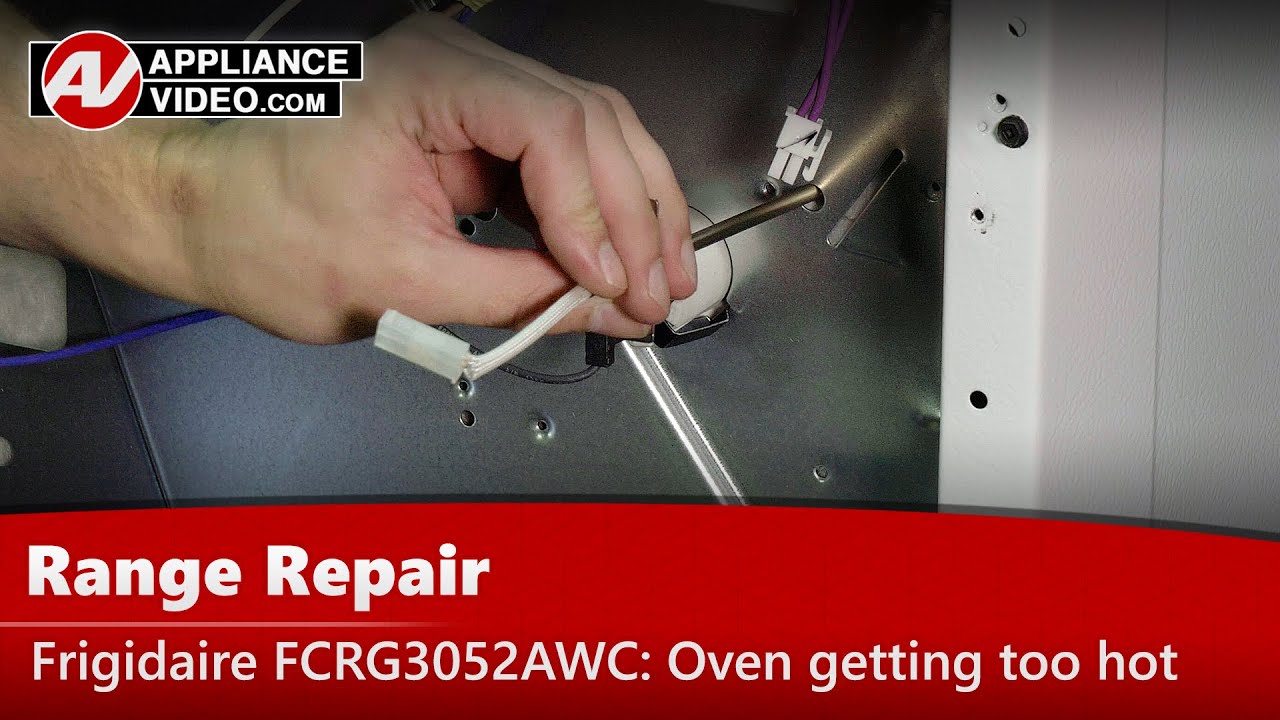 Frigidaire FCRG3052AWC Oven Oven not getting up to temp Temp Sensor