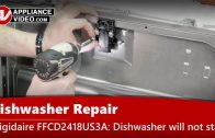 Frigidaire FFCD2418US3A Dishwasher – Not thoroughly cleaning dishes – Center Spray Arm