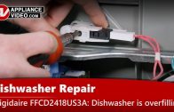 Frigidaire FFCD2418US3A Dishwasher – Not thoroughly cleaning dishes – Center Spray Arm