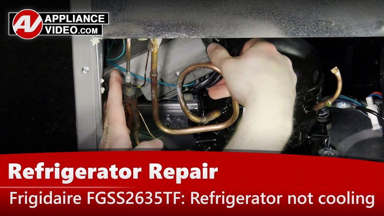 Frigidaire FGSS2635TFB Refrigerator Refrigerator not cooling