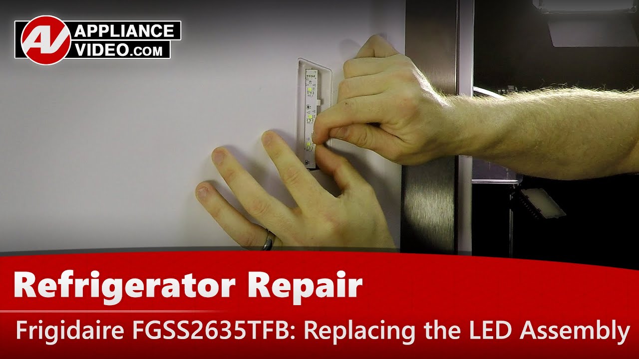 Frigidaire FGSS2635TFB Refrigerator Will not illuminate LED Light