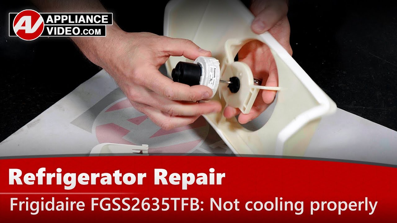 Frigidaire FGSS2635TFB Refrigerator Loud during operation