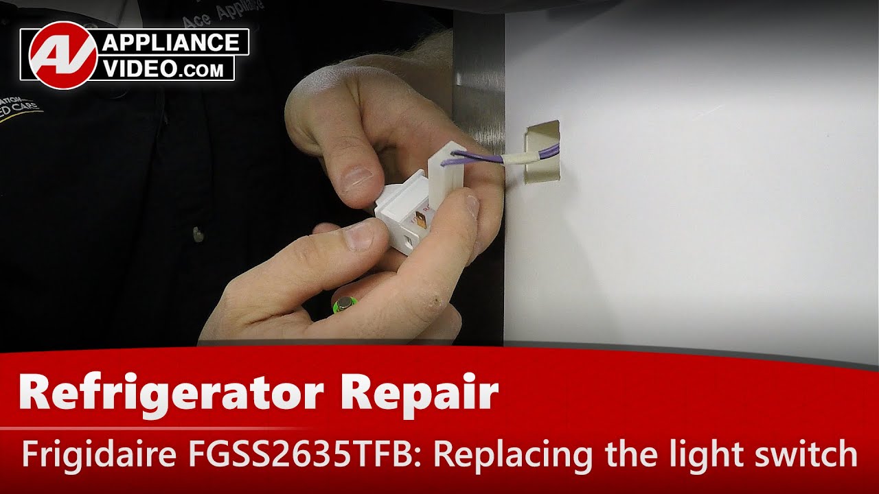 Frigidaire FGSS2635TFB Refrigerator Light will not illuminate Light