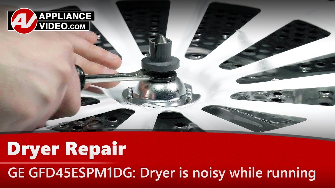 GE GFD45ESPM1DG Dryer Noisy while running Drum Bearing Sleeve
