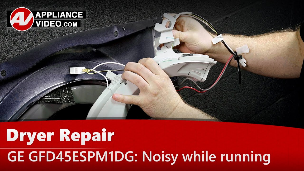 GE GFD45ESPM1DG Dryer Noisy while running Top Bearing Assembly