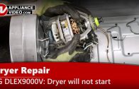LG DLEX9000V Dryer – Dryer will not start – Belt Switch
