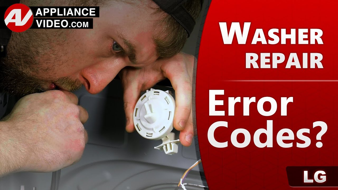 LG WM3600HVA/00 Washer Pressure Sensor error code PE Pressure