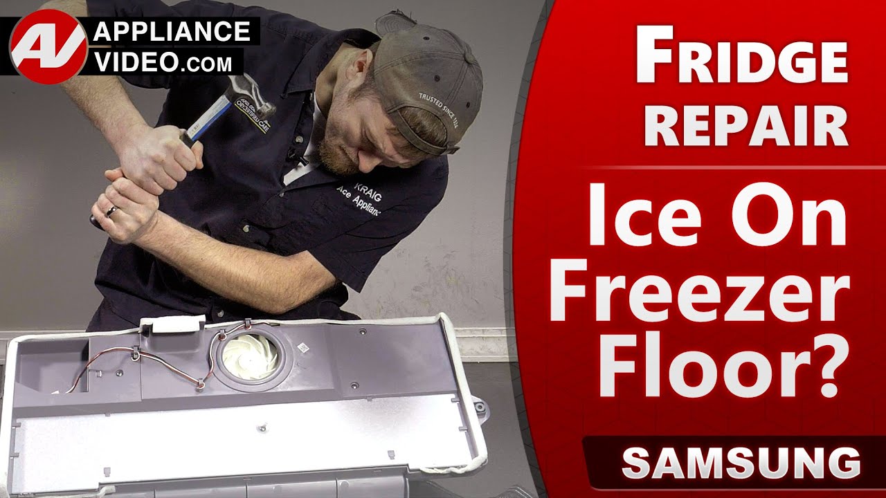 Samsung RF28R7351SG/AA Refrigerator Not cooling properly Freezer Evaporator Fan Motor