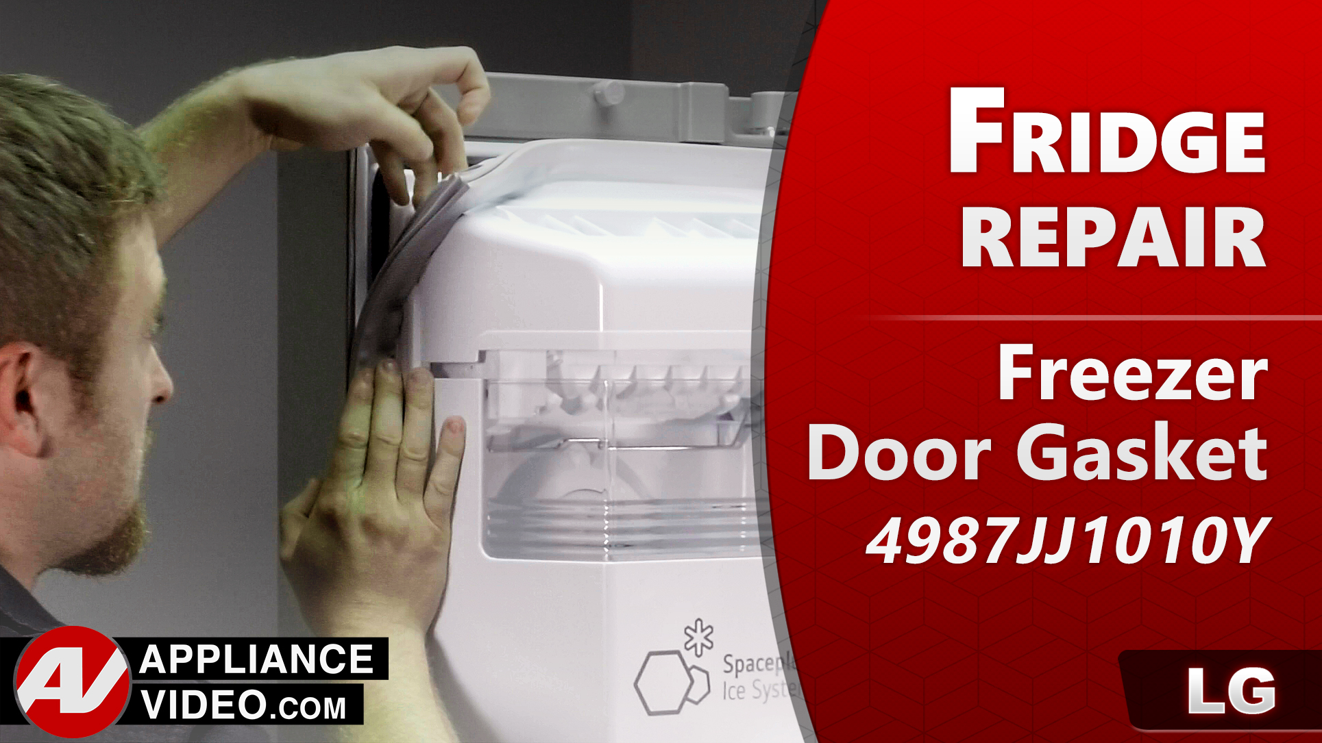 LG LRSDS2706S/00 Refrigerator – Door not sealing – Freezer Door Gasket