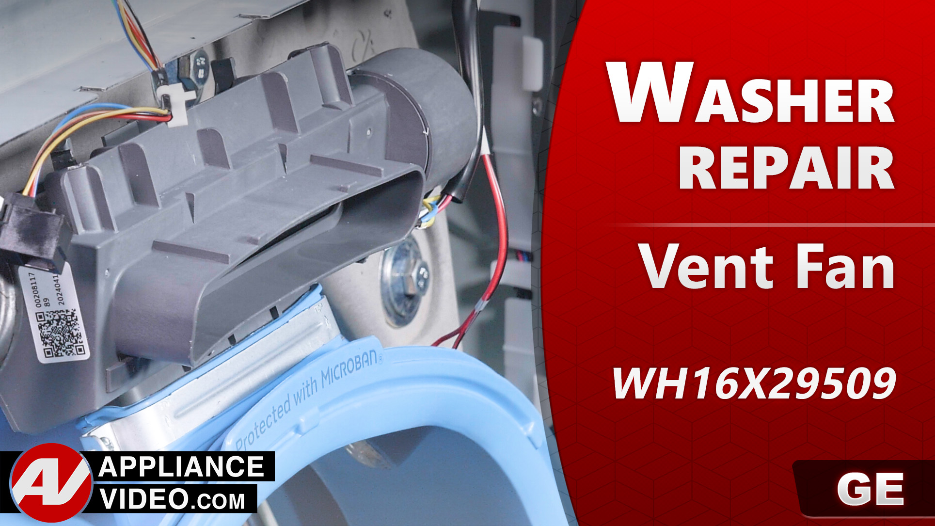 GE GFW655SPVDS Washer – Not exhausting air – Vent Fan